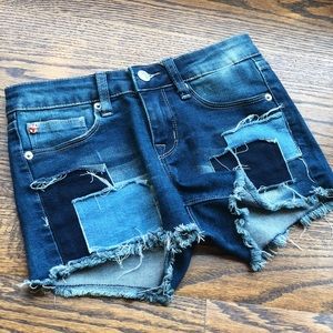 HUDSON Jeans Fray Hem Shorts